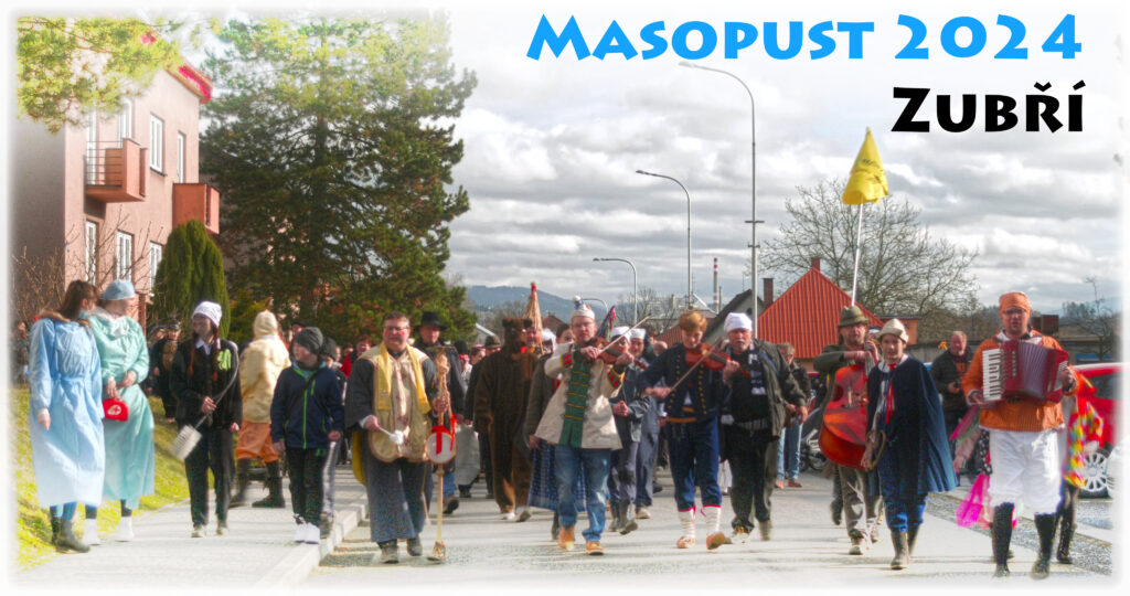 Masopust Zubří 2024
