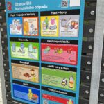 Nové informační panely na modernizovaných odpadových hnízdech budou postupně instalovány v Rožnově