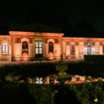 Společenský dům s novým architektonickým osvětlením
